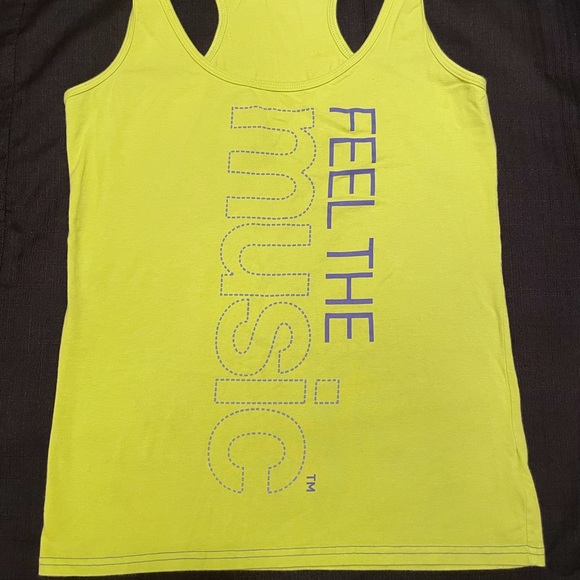 Zumba tank xxl lime green - Picture 1 of 5